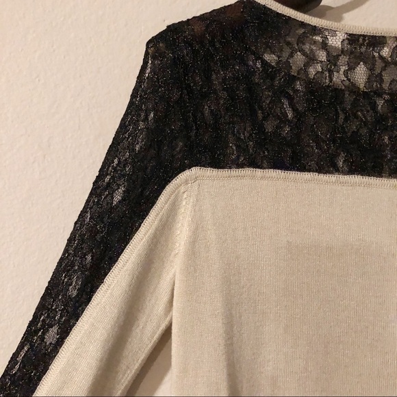 RACHEL Rachel Roy lace trim sweater - Picture 9 of 14
